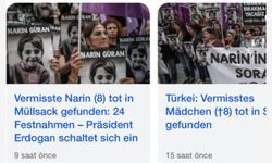 Narin'in kaybolması ve ölü bulunması Avrupa basınında