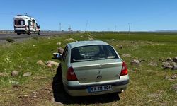 Şarampole devrilen otomobilde 1 yaralı