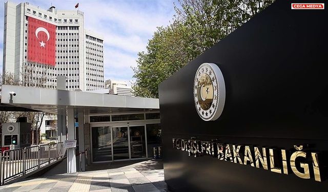 Dışişlerinden İsrail açıklaması