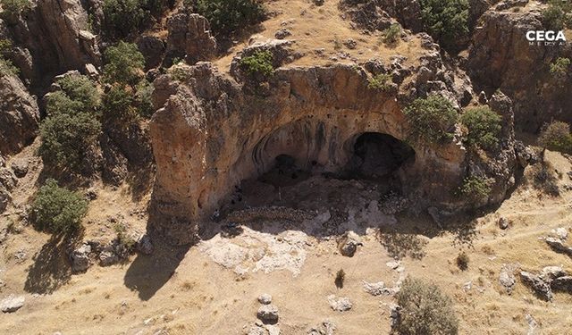 Mardin'deki mağarda 350 bin yıllık buluntu
