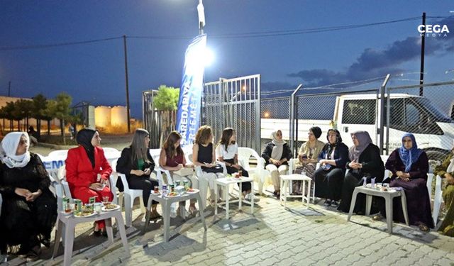 Eşbaşkan Şedal Edremit’te kadınlarla bir araya geldi