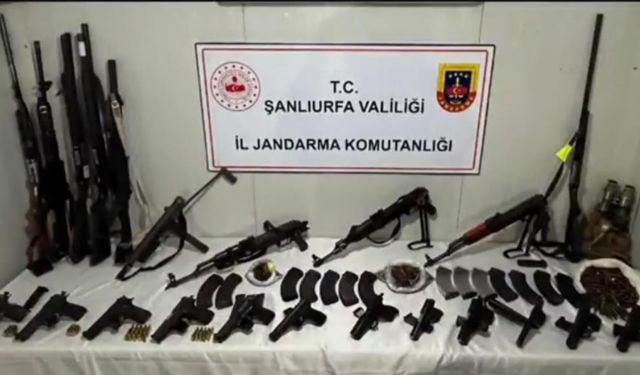 Siverek’te silah kaçakçılığı operasyonu: 10 gözaltı