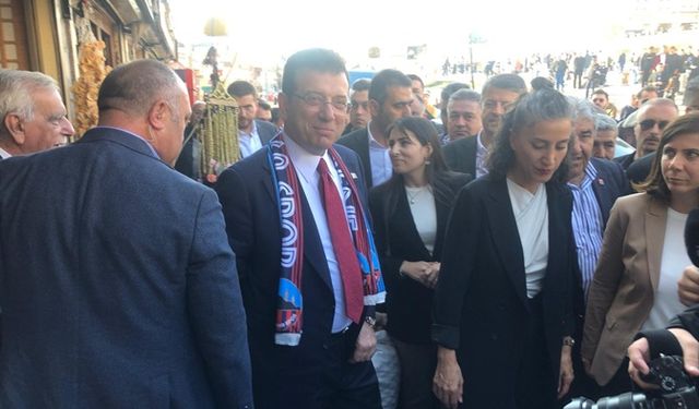 İmamoğlu Mardin’de esnafı ziyaret ediyor